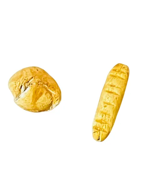 Set 2 pezzi di pane assortiti per statue da 12 cm