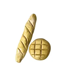 Set of Two Bread Loaves for 18–20 cm Nativity Figures 2