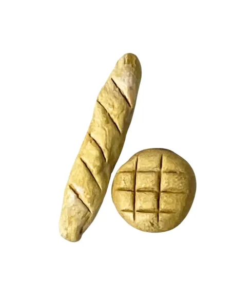 Set of Two Bread Loaves for 18–20 cm Nativity Figures