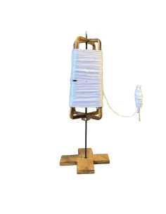 Spinning spindle for 10 cm nativity figures