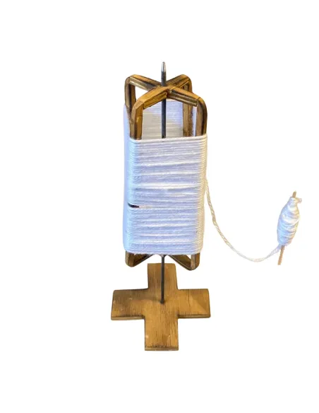 Spinning spindle for 10 cm nativity figures