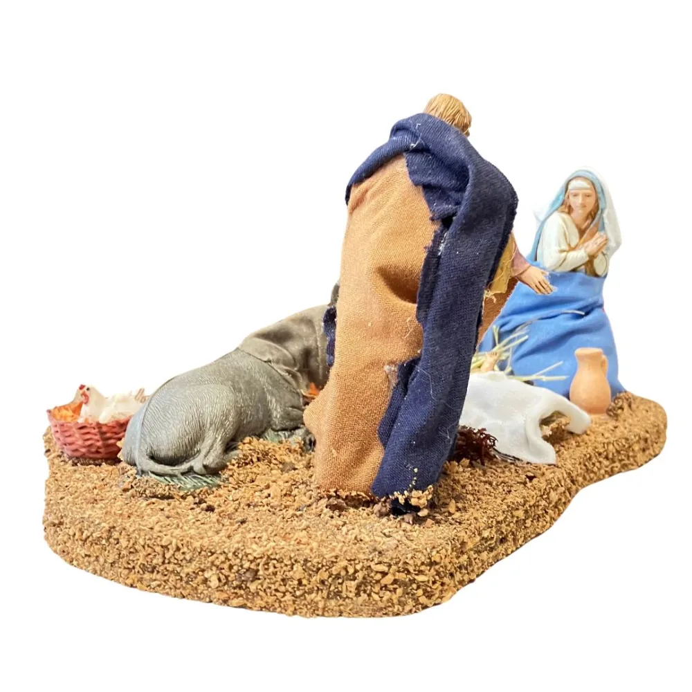 Animated 10 cm Landi Nativity Set