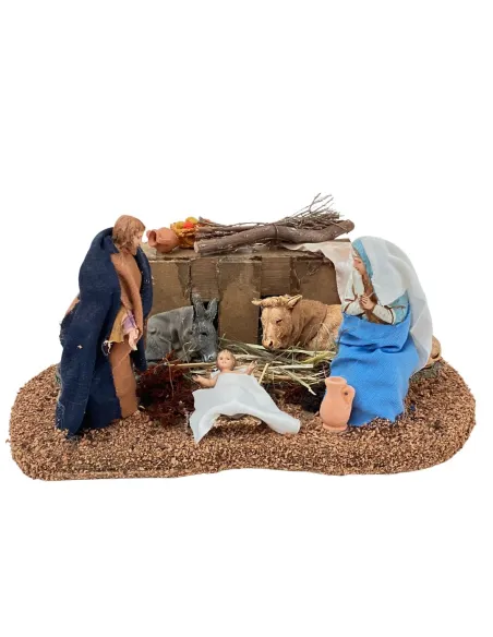 Animated 10 cm Landi Nativity Set