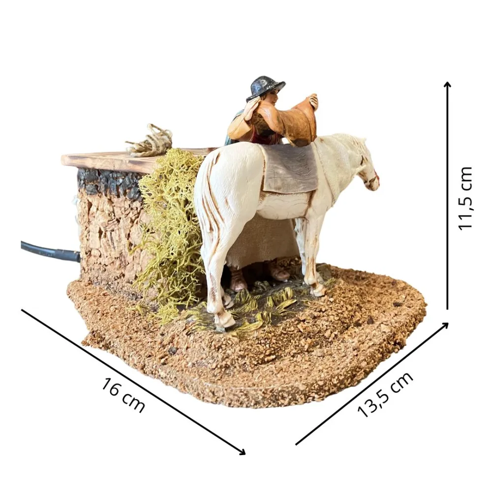 Animated 10 cm Landi Saddler