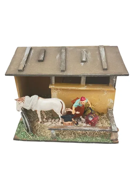 Maniscalco Landi con cavallo 10 cm in movimento