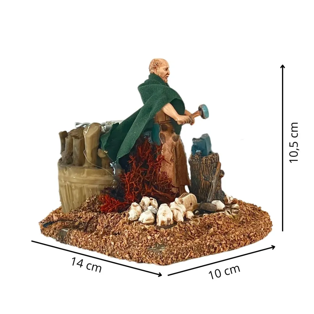 Animated 10 cm Landi Blacksmith