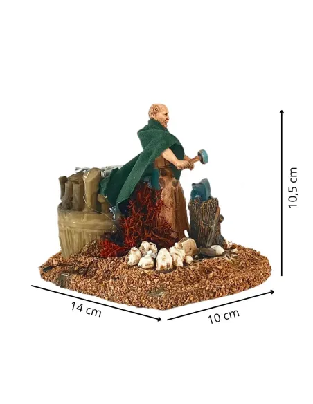 Animated 10 cm Landi Blacksmith