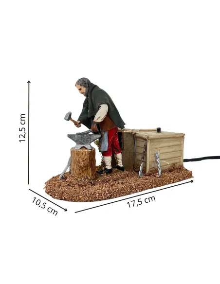 Fabbro Landi in movimento 12 cm