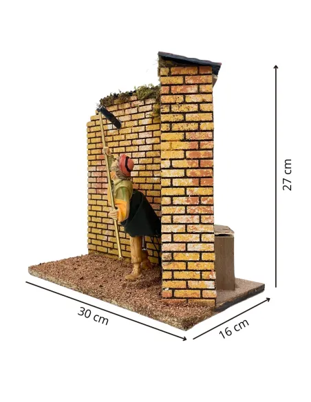 Lanternaio in movimento 15 cm