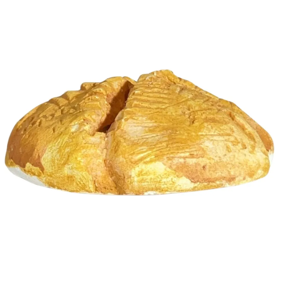 Round Plaster Bread for 30 cm Nativity Figures