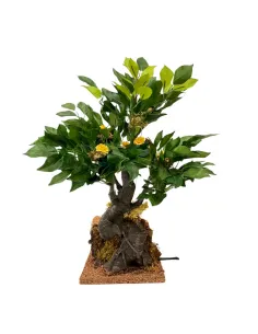 Animated Plant with Opening and Closing Flowers for 25–30 cm Nativity Figures