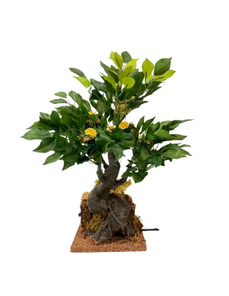 Animated Plant with Opening and Closing Flowers for 25–30 cm Nativity Figures