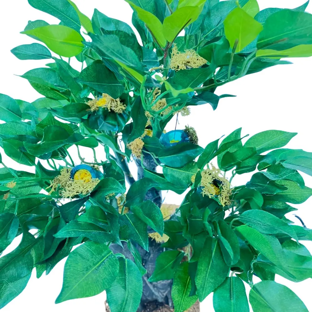 Animated Plant with Opening and Closing Flowers for 25–30 cm Nativity Figures