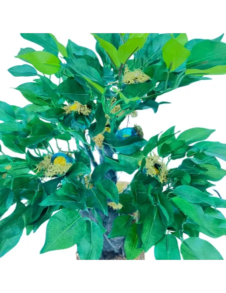 Pianta con fiori che sbocciano per statue da 25-30 cm