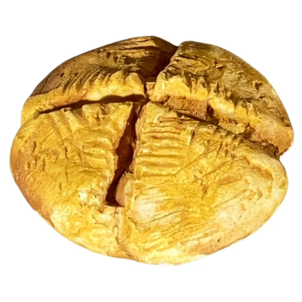 Round Plaster Bread for 30 cm Nativity Figures