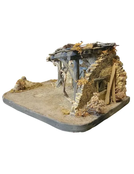 Ambientazione vuota in rudere per statue da 8-10 cm