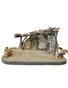 Ambientazione vuota in rudere con apertura finestra per statue da 8-10 cm 2