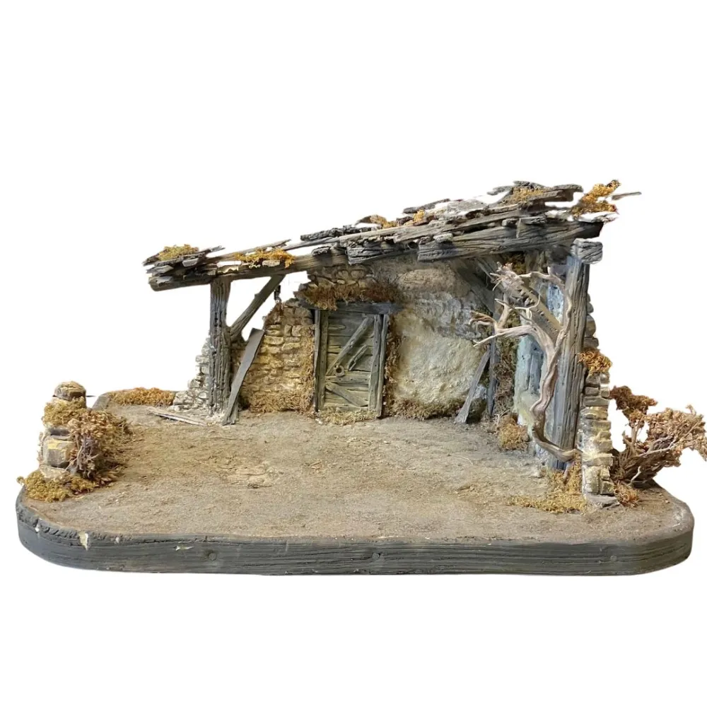 Ruined Setting with Window Opening for 8–10 cm Nativity Figures