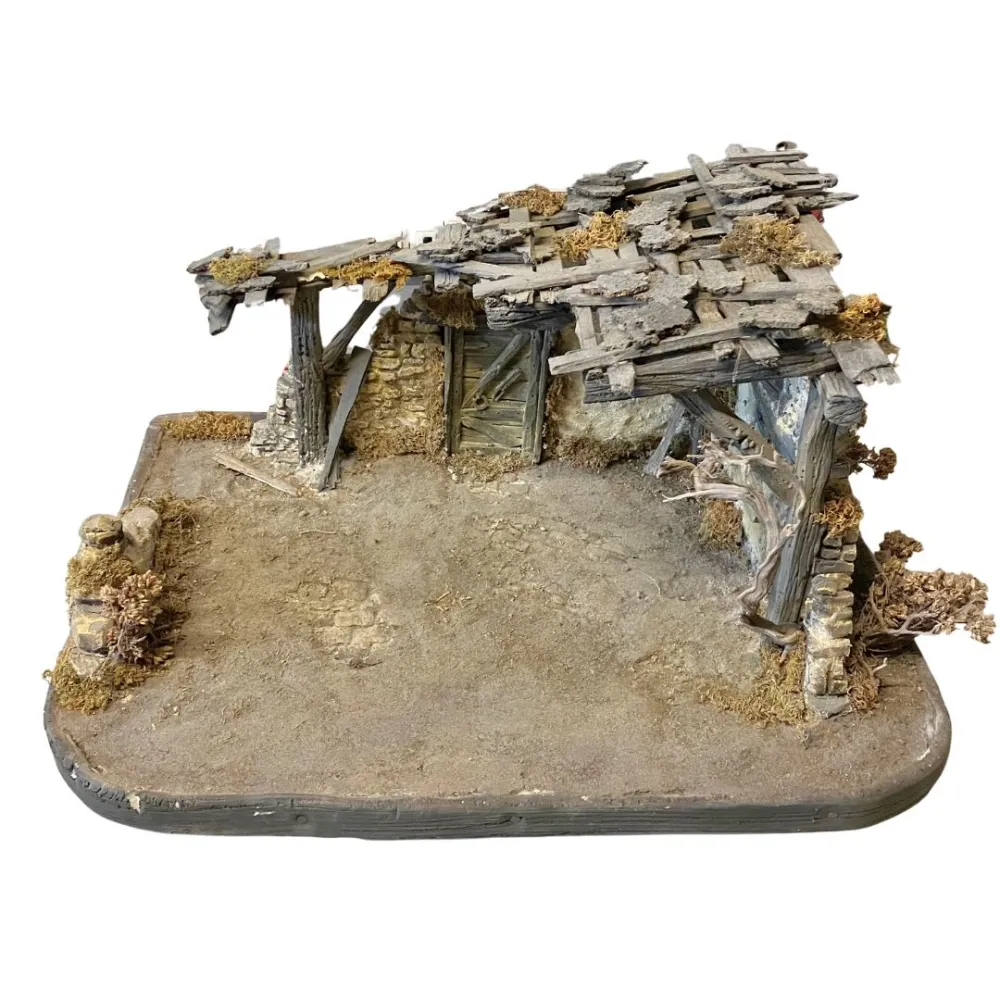 Ruined Setting with Window Opening for 8–10 cm Nativity Figures