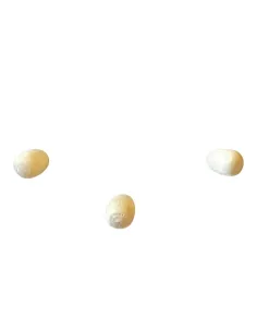 Set of 3 Cream-Coloured Eggs for 8–10 cm Nativity Figures