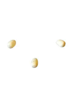 Set 3 uova crema per statue da 8-10 cm 2
