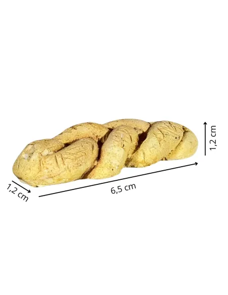 Plaster Braided Bread for 30 cm Nativity Figures