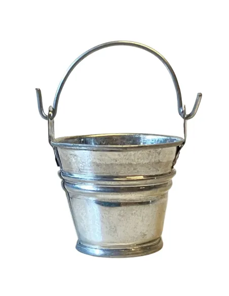 Sheet Metal Bucket with Handle for 20 cm Nativity Figures