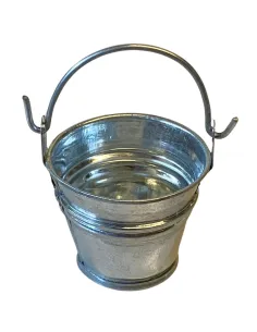 Secchio con manico in lamiera per statue da 20 cm 2