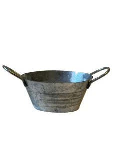 Galvanised Metal Wash Tub for 8–10 cm Nativity Figures 2