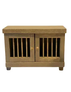 Wooden Rabbit Hutch for 8–10 cm Nativity Figures 2
