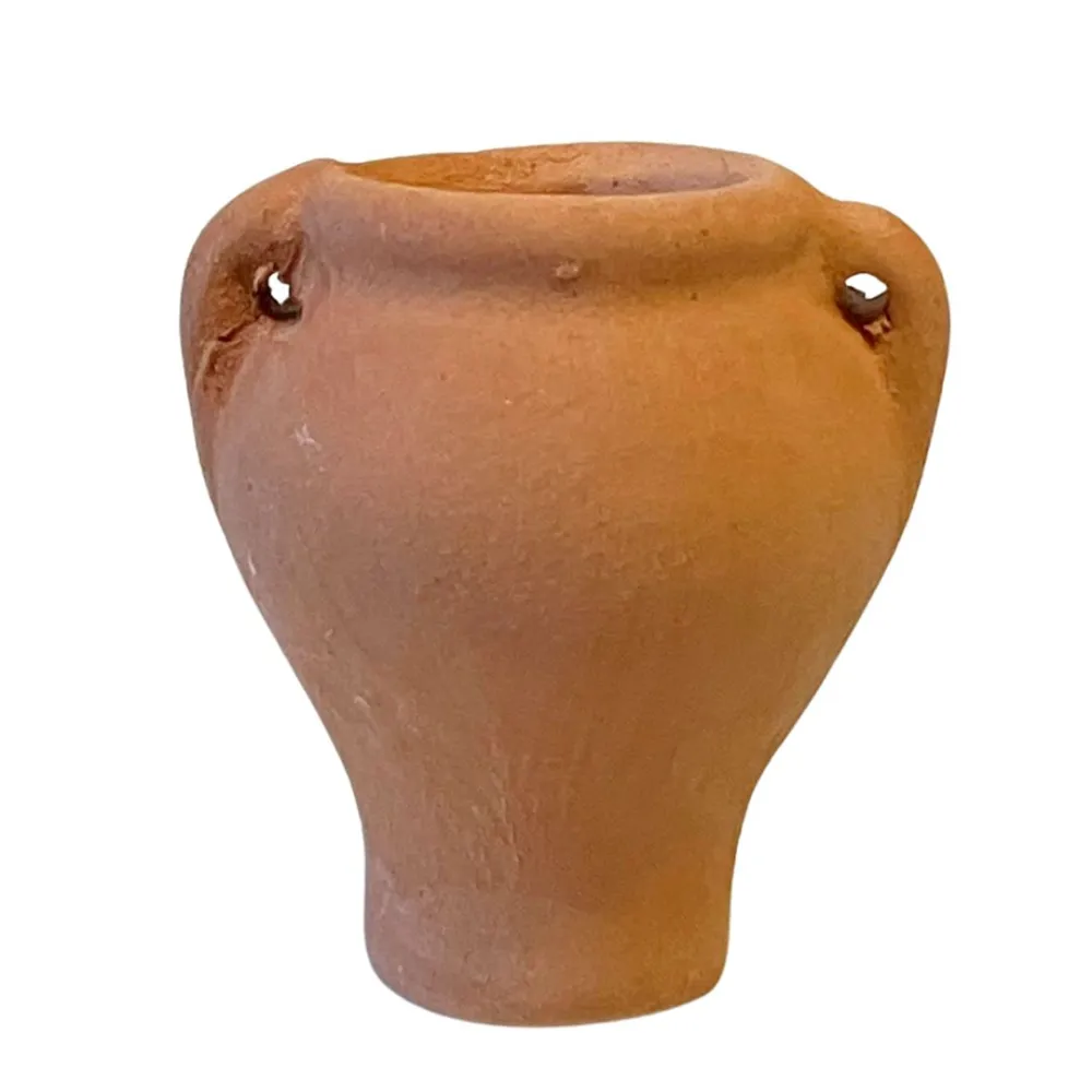 Set of 6 Terracotta Amphorae for 12–15 cm Nativity Figures