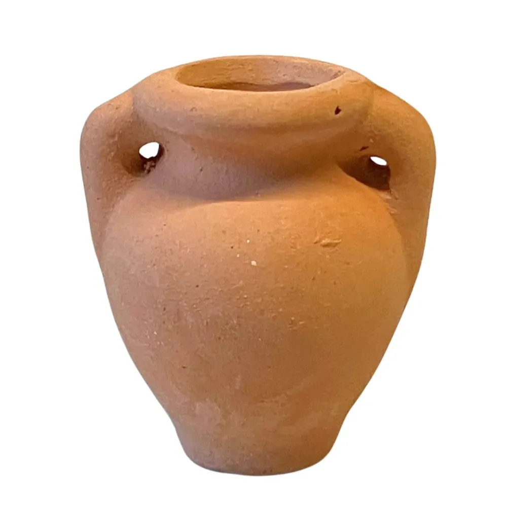 Set of 6 Terracotta Amphorae for 12–15 cm Nativity Figures