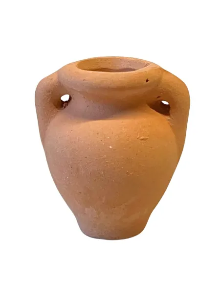 Set 6 anfore in terracotta per statue da 12-15 cm