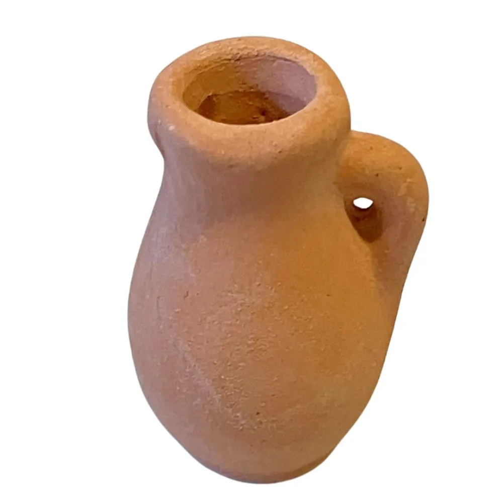 Set of 6 Terracotta Amphorae for 12–15 cm Nativity Figures