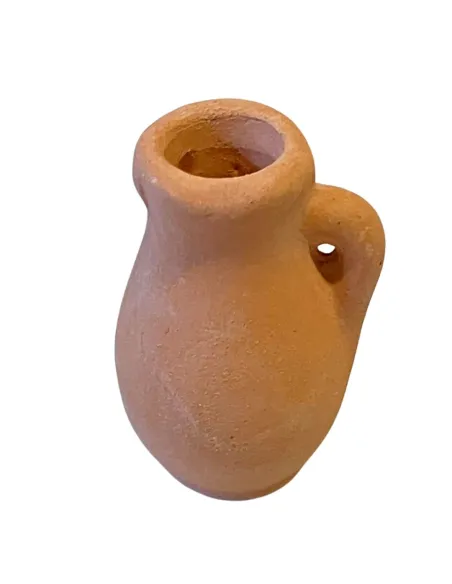 Set 6 anfore in terracotta per statue da 12-15 cm