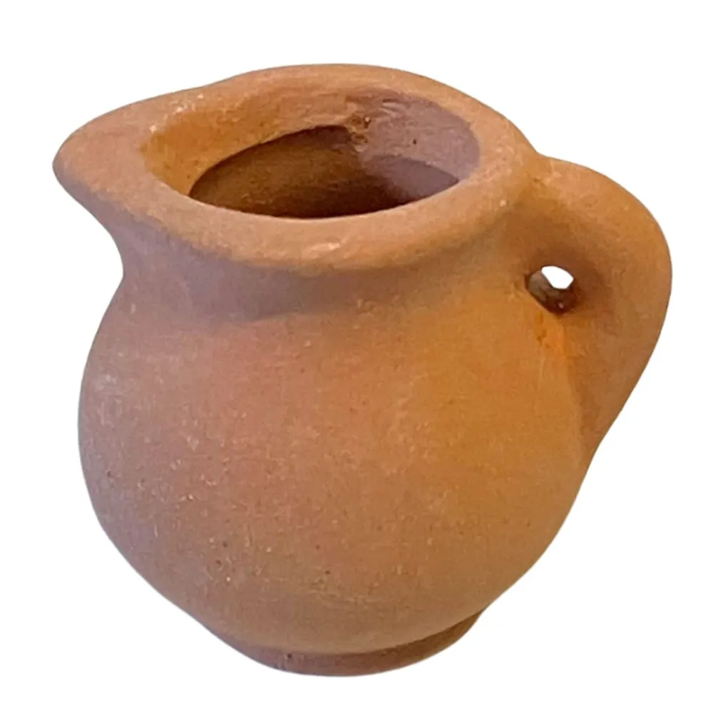 Set of 6 Terracotta Amphorae for 12–15 cm Nativity Figures