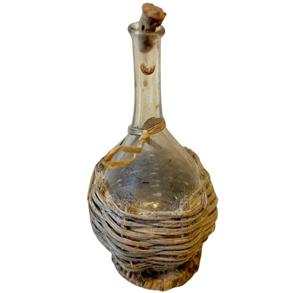 Glass Wine Flask for 30 cm Nativity Figures