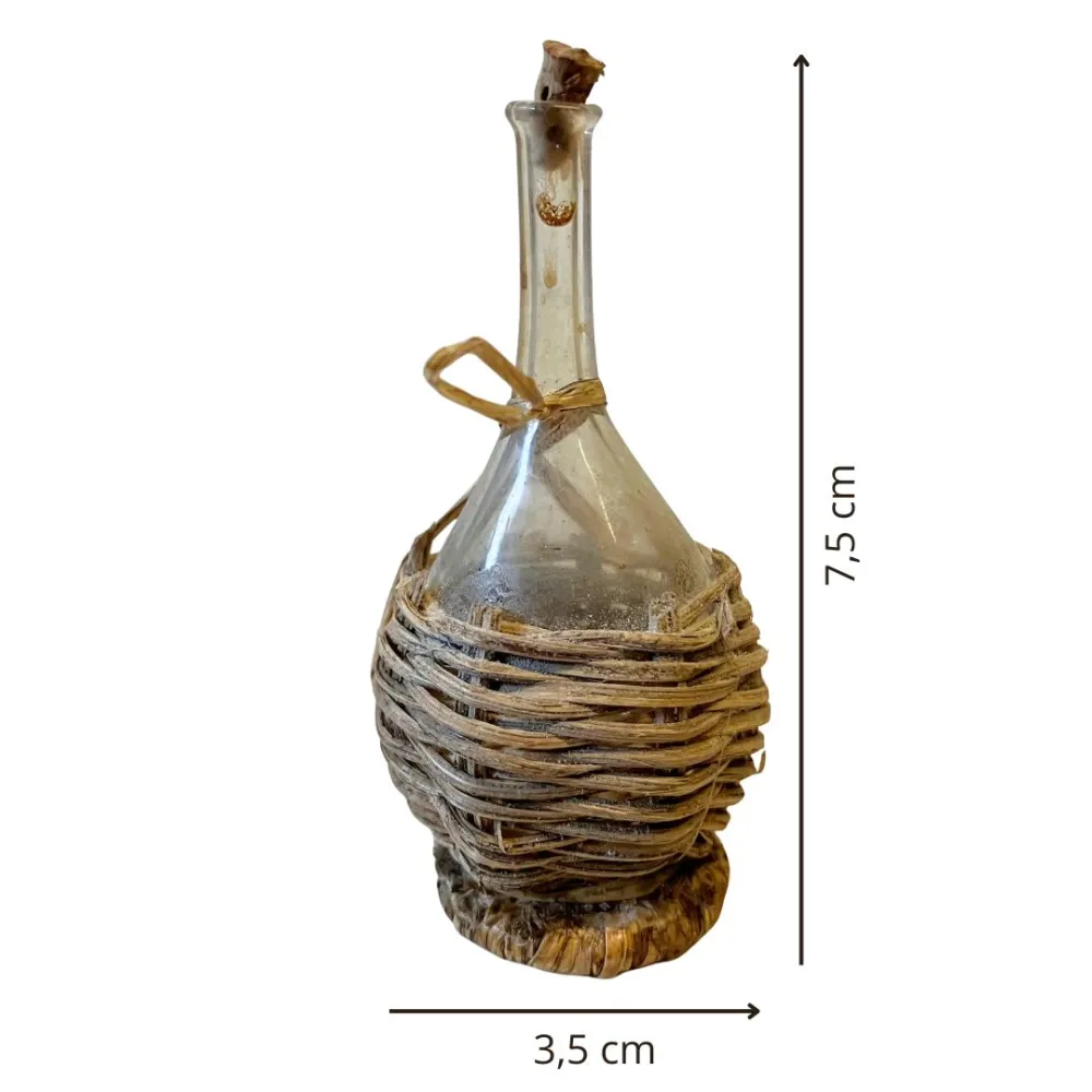 Glass Wine Flask for 30 cm Nativity Figures