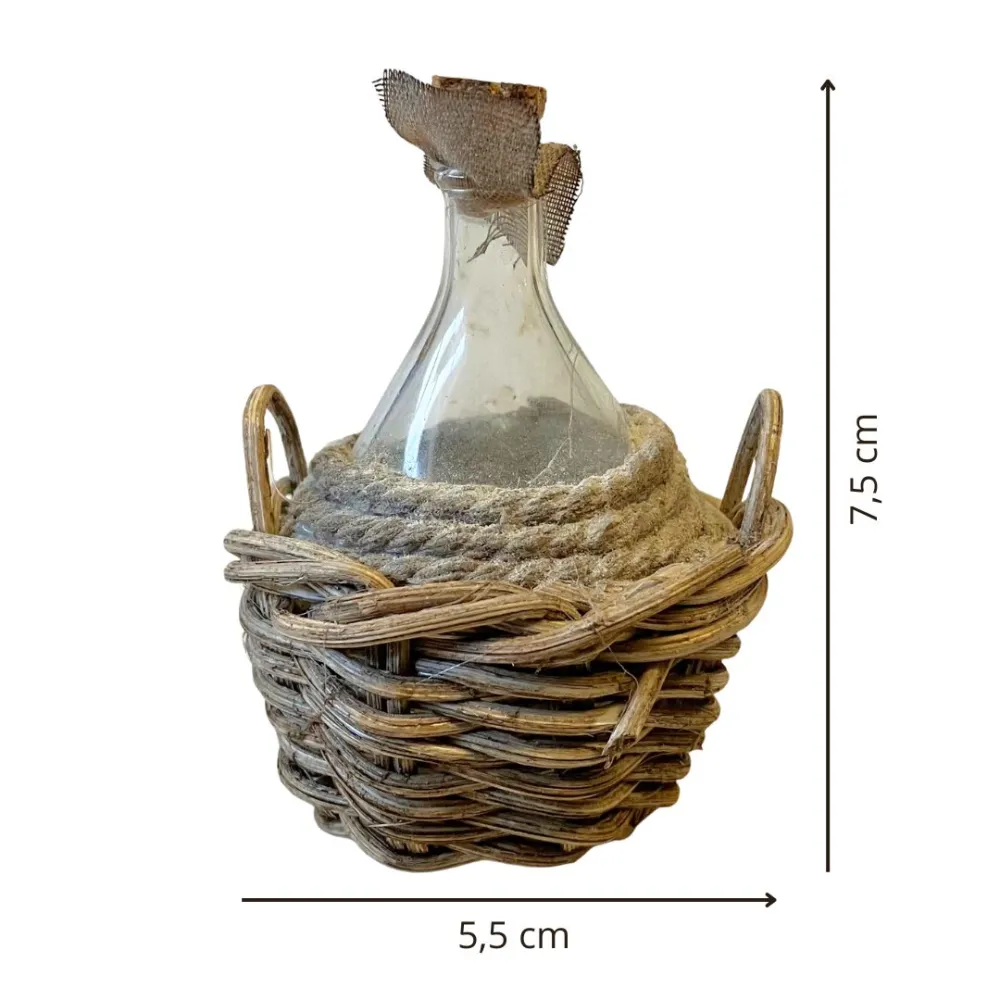 Classic Glass Demijohn for 25 cm Nativity Figures