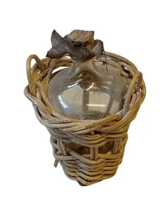 Damigiana conica in vetro per statue da 25 cm 2