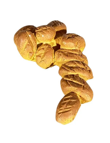 10 panini in gesso per statue da 10 cm