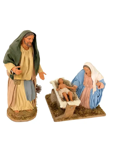 Animated 30 cm Terracotta Nativity