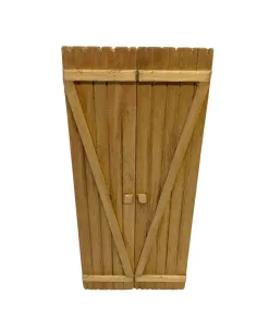 Rectangular double-door gate for 20 cm Nativity figures 2