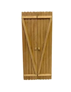 Rectangular double-door gate for 20 cm Nativity figures