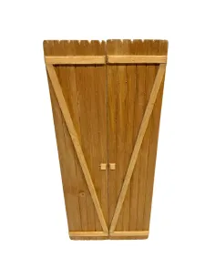 Rectangular double-door gate for 25 cm Nativity figures 2
