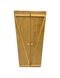 Portone rettangolare a due ante per statue da 30 cm 2