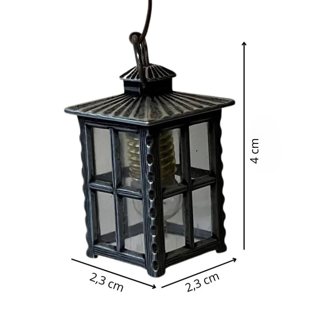 Metal lantern for 20–25 cm Nativity figures