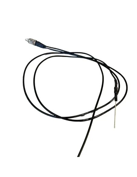 220-volt red neon micro bulb, 6 mm diameter