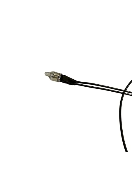 Microlampada neon luce rossa diametro 6 mm 220 volt