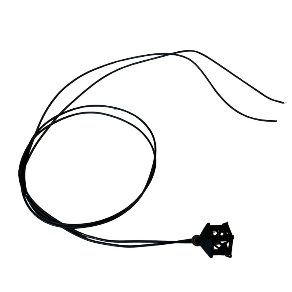 Mini PVC lantern with built-in light, for 10 cm Nativity figures